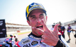 Detik-detik Motor Marc Marquez Terbakar di MotoGP Mandalika 2024