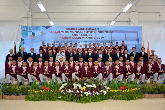 Toyota  Academy Luluskan 63 Wisudawan, Siap Masuk di Industri Otomotif