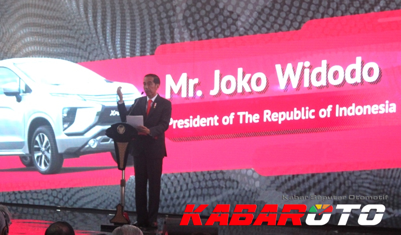 Jokowi Apresiasi Ekspor Perdana Mitsubishi XPander ke Luar Negeri