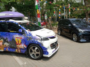 2 Mobil Modifikasi Member Velozity jadi Daya Tarik Penutupan Avanza Veloz Sebangsa