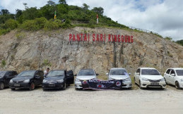 Touring TEVCI Palembang Jelajahi Objek Wisata Lampung