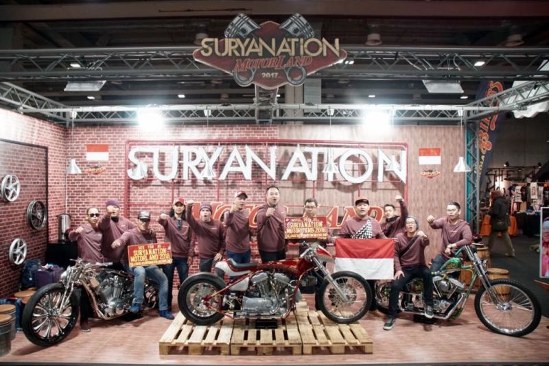 Builder Indonesia Buktikan Karya di Kancah Internasional Motor Bike Expo Verona