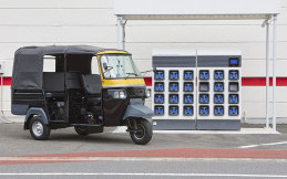 Honda Berbagi Baterai untuk Becak di India