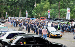 Ratusan Mobil Padati Gathering Suzuki Esteem Club Indonesia