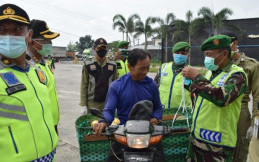 Persiapan New Normal, Polres Demak Razia Pengendara Tak Kenakan Masker
