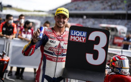 Fabio Di Giannantonio Start di Posisi 3 Moto2 Amerika