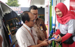  Jelang Mudik, Pertamina – BNI Maksimalkan Transaksi Cashless di SPBU