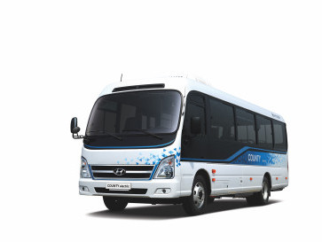 Spesifikasi Hyundai County Electric, Bus Listrik di Bali