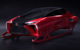 Lexus HX Sleigh Concept, Kendaraan Super untuk Santa Claus