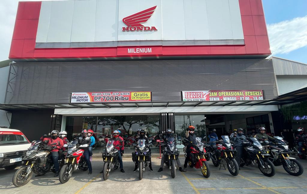 50 Bikers Depok Bukber dan Berbagi Pengalaman Bareng Mario Iroth