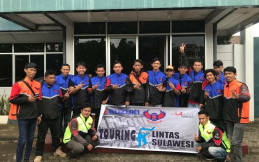 Pengguna Satria F150  Gelar Turing Lintas Sulawesi
