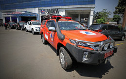 BNPB dan Satgas Covid-19 Kerahkan Puluhan Mobil Bagikan Masker