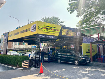 Posko Lebaran Dunlop 2026, Siapkan Fasilitas Masalah Ban Ketika Mudik