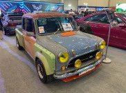 Intip Modifikasi Morris Mini Van yang Dirombak Jadi Double Cabin!