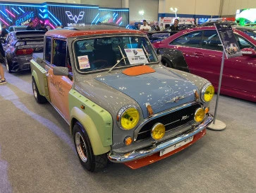 Intip Modifikasi Morris Mini Van yang Dirombak Jadi Double Cabin!
