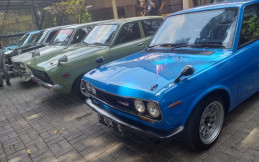 Sekaligus Dukung Pembalapnya, Komunitas Retro Datsun Jakarta Gelar Kopdats Bogor