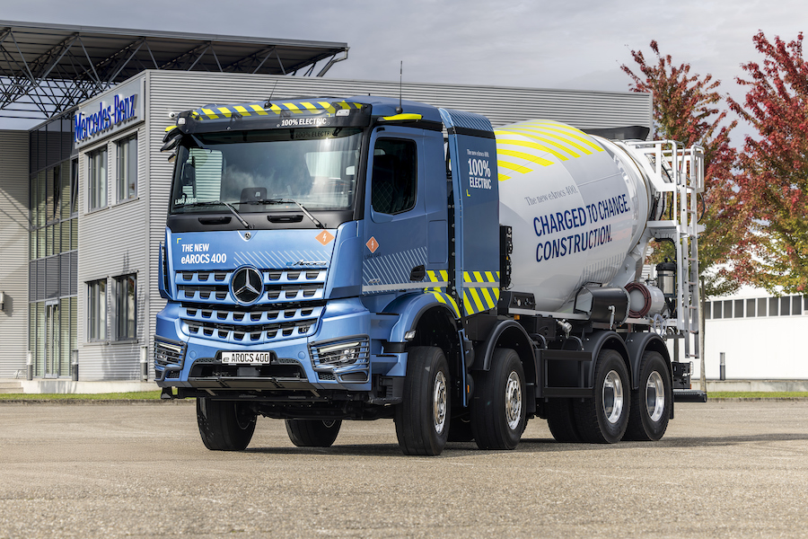 Mercedes-Benz eArocs 400, Truk Listrik Konstruksi Mulai Dijual 1 April