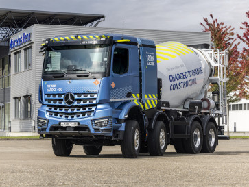 Mercedes-Benz eArocs 400, Truk Listrik Konstruksi Mulai Dijual 1 April