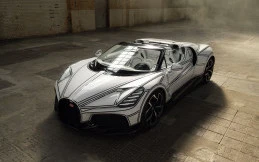 Bugatti Luncurkan W16 Mistral Blanc Eternel dengan Material Porselen Asli