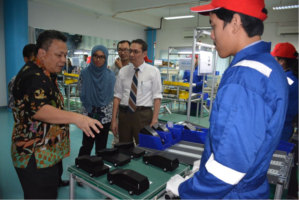 Toyota Donasikan Replika Sistem Produksi di Pabrik ke UI