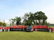 Pemenang 4 Mobil Mercedes-Benz di Turnamen Golf Jakarta