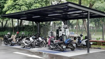 Lokasi Charging Station Motor Listrik Terbanyak di Indonesia