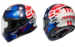Shoei Luncurkan Z8 Edisi Marc Marquez American Spirit