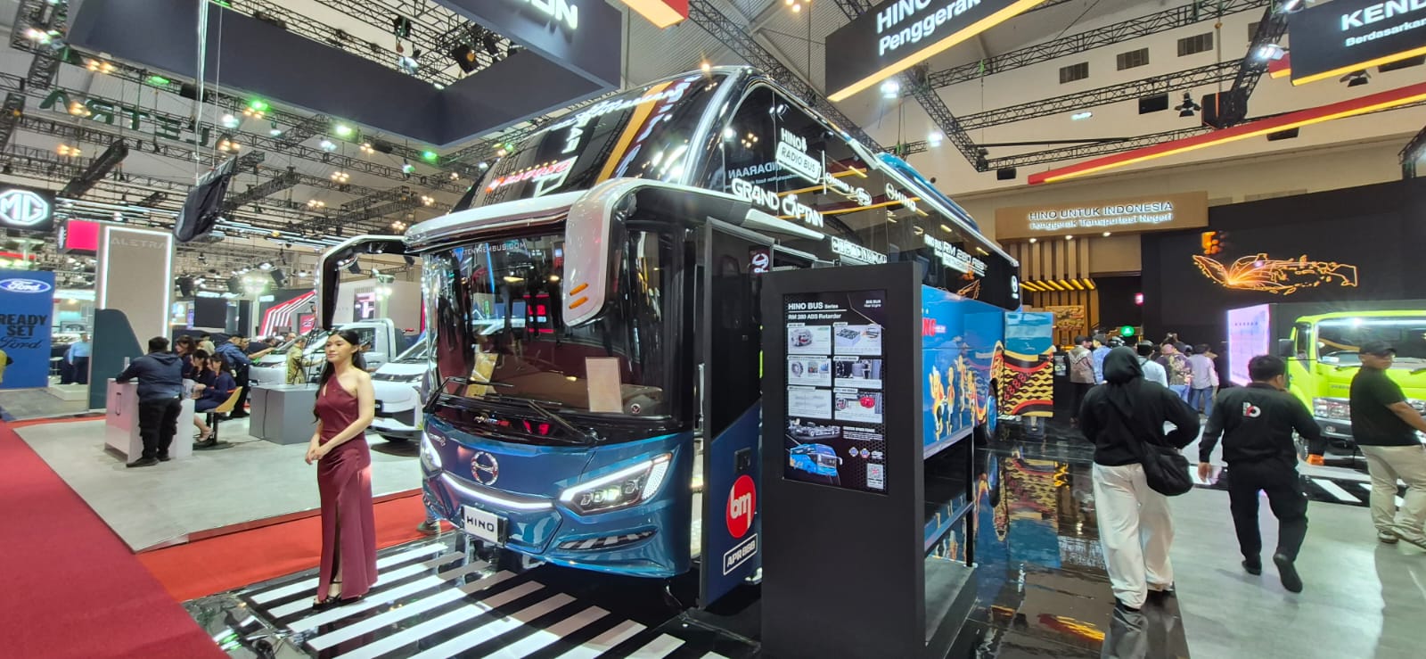 Cara Kerja Retarder di Sasis Hino RM 280 untuk Tingkatkan Keamanan Bus