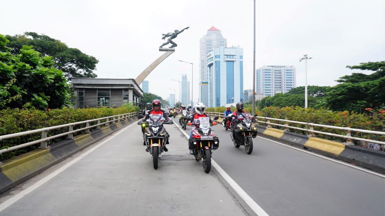 Komunitas CB150X Depok Rayakan Ultah ke-2 Pilih Ketua Umum Baru