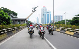 Komunitas CB150X Depok Rayakan Ultah ke-2 Pilih Ketua Umum Baru