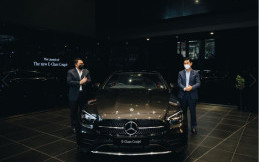 New Mercedes-Benz E 200 Coupé AMG Line Sapa Warga Medan