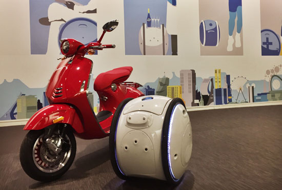 Gita dan Kilo Kendaraan Tanpa Awak Produksi Piaggio