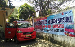 Ratusan Angkot KWK Dapat Servis Gratis dari Suzuki