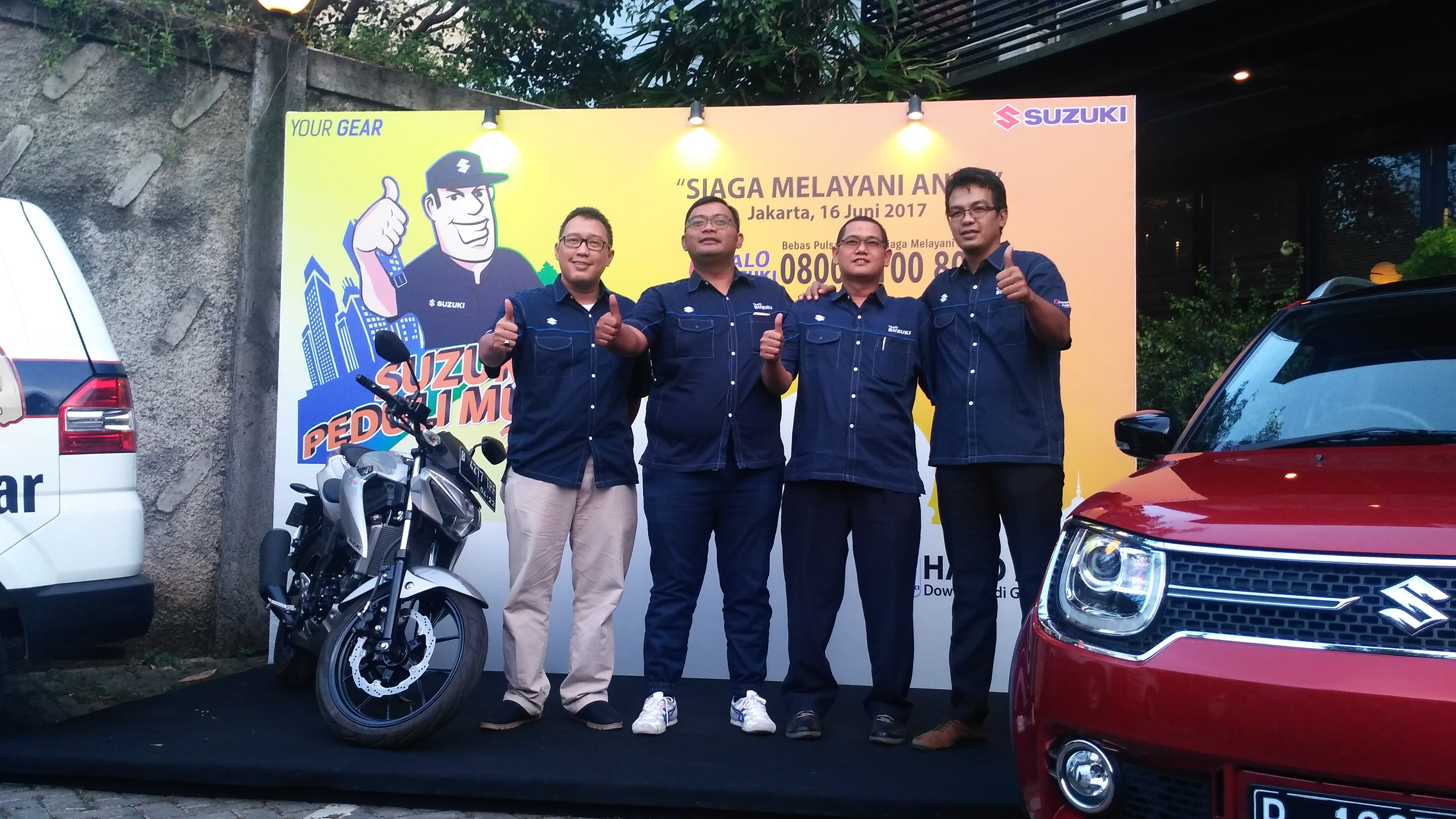 Suzuki Peduli Mudik 2017 Siaga Melayani Anda