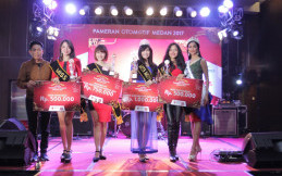 Pameran Otomotif Medan Dihibur Oleh Kompetisi Ajang POM 2017