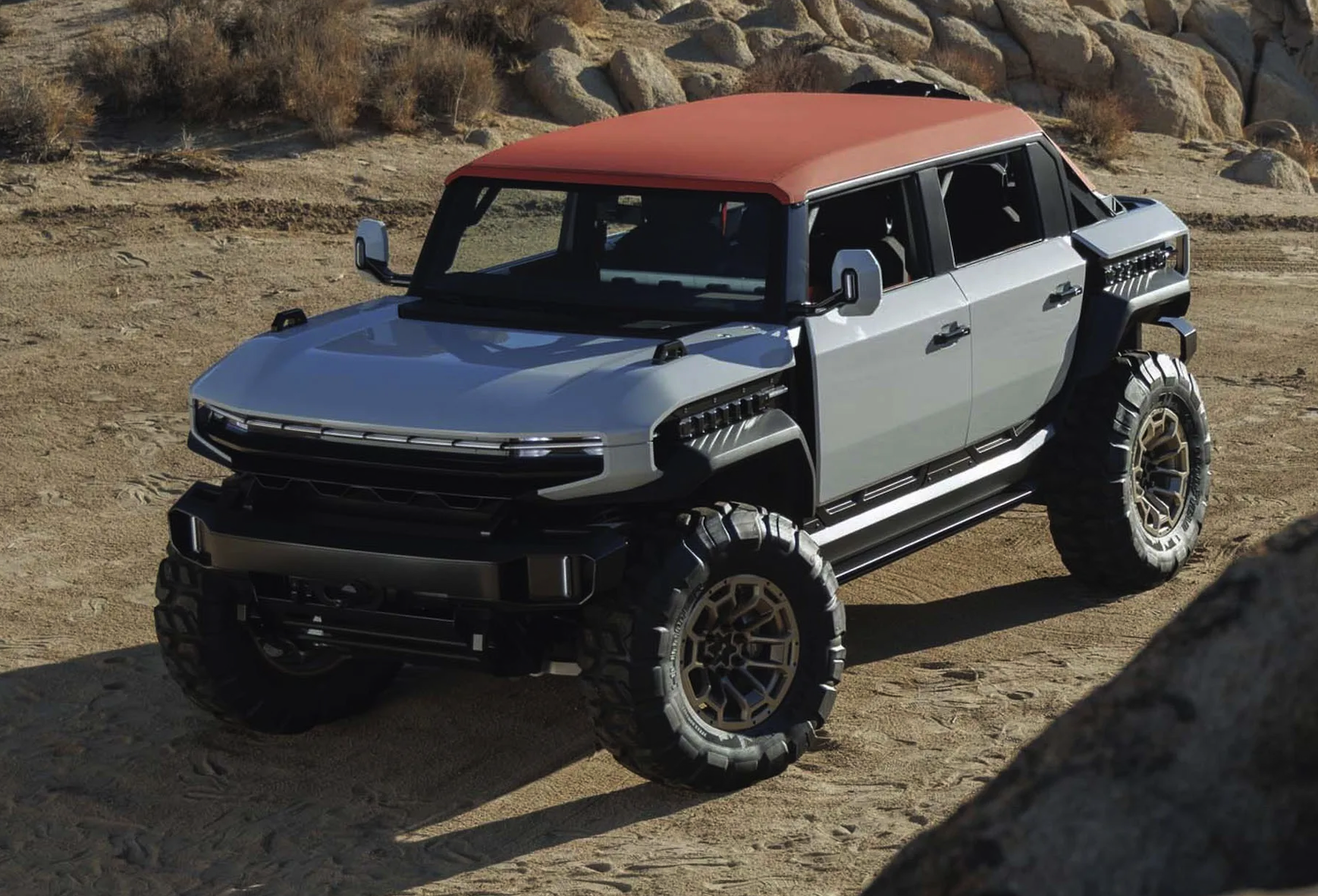 Hummer Versi Kecil Muncul, GMC Perkenalkan Konsep Hummer X SUV dan Truck