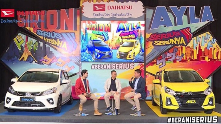New Daihatsu Ayla dan New Daihatsu Sirion Meluncur Online