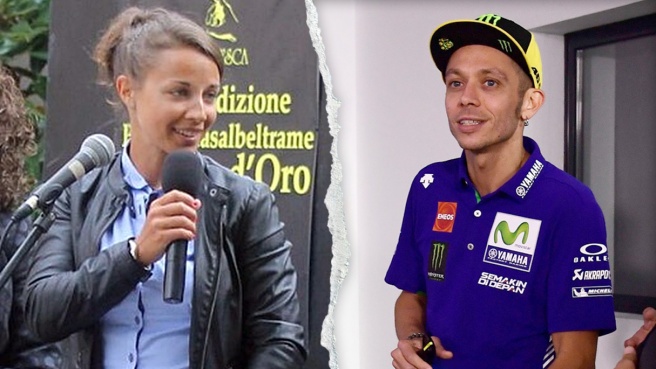 Wanita Ini Tantang Rossi Adu Cepat di Lintasan Es