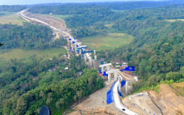 Jalur Pengalihan Fungsional di Jembatan Kali Kenteng Aman Dilalui