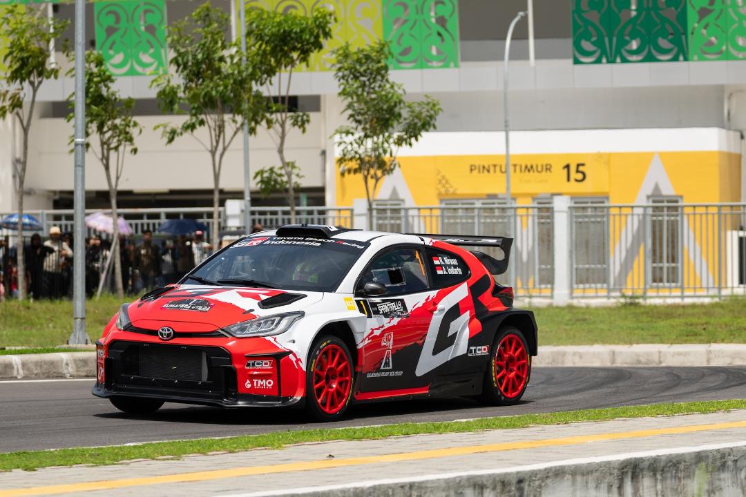 Toyota GR Yaris Dominasi Seri Pembuka Kejurnas Sprint Rally 2026