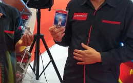 Autovision Luncurkan LED RZ1 Untuk Roda 2 di Telkomsel IIMS 2019