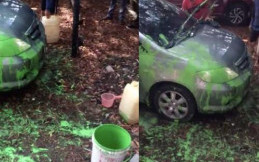 Cat Tumpah ke Mobil, Apakah Ditanggung Asuransi?