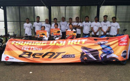 PT Daya Adicipta Motora Adakan Touring Uji Irit All New Honda BeAT eSP