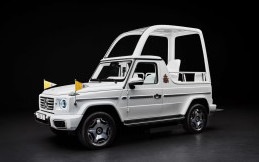 Paus Fransiskus Bakal Naik Mobil Listrik Mercedes-Benz G-Class, Ini Fitur Uniknya!