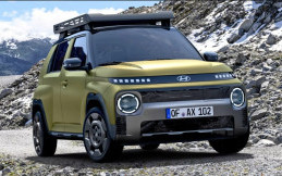 Hyundai Perkenalkan Mobil Listrik Mungil Inster Cross