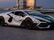 Lamborghini Revuelto Garapan Mansory jadi Mobil Polisi Dubai