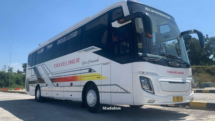 Bodi Supernova dari Stadabus Pesanan PO SAN 