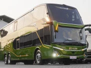 Bus Double Decker PO U Trans Eks GIIAS 2026 Siap Beroperasi, Sasisnya Pakai Fitur ADAS!