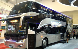 Bus Bikinan Anak Negeri Mejeng di GIIAS 2018