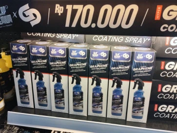 Hyper Graphene Coating Spray, Ini Fungsinya untuk Kendaraan